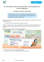 BVB Ziextenzo Product Information Sheet front page preview
              