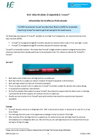 BVM Terrosa Product Information Sheet front page preview
              