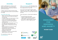 Insomnia and Anxiety Medicines- Patient Guide front page preview
              