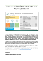 Atopic Dermatitis Data Snapshot (August 2023) front page preview
              