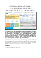Hereditary transthyretin amyloidosis with polyneuropathy Data Snapshot (October 2025) front page preview
              