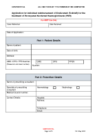 PNH Application Form front page preview
              