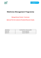 Managed Access Protocol Nusinersen - Spinraza front page preview
              