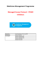 HSE Managed Access Protocol PCSK9 Inhibitors front page preview
              