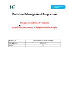 Risdiplam (Evrysdi) Managed Access Protocol front page preview
              