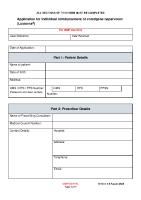 Voretigene neparvovec (Luxturna®) application Form front page preview
              