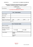Application for transferring reimbursement approval of patisiran (Onpattro®), vutrisiran (Amvuttra®) or inotersen (Tegsedi®) front page preview
              