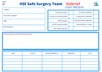 Debrief front page preview
              