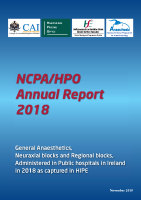 NCPA HPO Annual Report 2018 front page preview
              