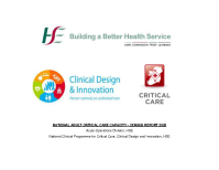 National Adult Critical Care Capacity Census 2020 front page preview
              