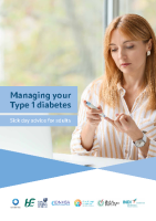  Sick Day Advice for adults: Managing your Type 1 Diabetes Mellitus front page preview
              