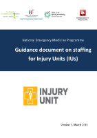 EMP Guidance Document on Staffing for IUs front page preview
              
