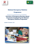 Overview of Emergency Nursing related documents front page preview
              
