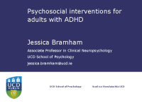 Psychosocial interventions for adults with ADHD front page preview
              