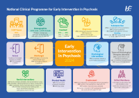 National Clinical Programme for Early Intervention in Psychosis Data Infographic 2025 front page preview
              