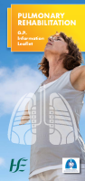 Pulmonary Rehabilitation GP information online version front page preview
              