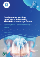 Guidance for setting up a Virtual Pulmonary Rehabilitation Programme 2023 front page preview
              
