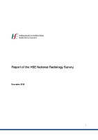 National Radiology Survey 2010 front page preview
              