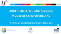 NCP Palliative Care Model of Care 2019 front page preview
              
