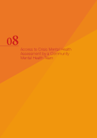 Chap 8 Access to Crisis Mental Health Assessment by a Community Mental Health Team front page preview
              