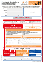 Paediatric Sepsis Form V7 front page preview
              