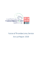 National Thrombectomy Service 2020 Annual Report front page preview
              