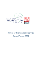National Thrombectomy Service 2021 Annual Report front page preview
              