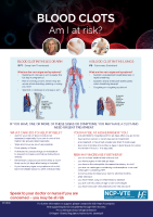 Blood Clots Am I at Risk Poster front page preview
              