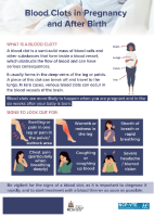 Blood Clots in Pregnancy and After Birth front page preview
              