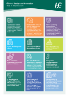 HSE Clinical Design and Innovation (CDI) 2024 – A year in review - Infographic  front page preview
              