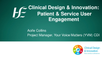 Aoife Collins Patient Engagement - Your Voice Matters front page preview
              