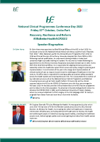 Book of Speaker Bios HSE NCP Conference Day 2022 front page preview
              