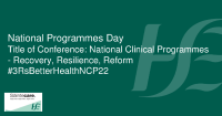 HSCP Office - Clinical Programme Implementation and Professional Development front page preview
              