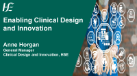 Anne Horgan - Enabling Clinical Design and Innovation front page preview
              