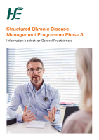 Chronic Disease Management GP Booklet front page preview
              