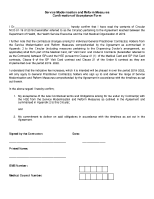 Confirmation of Acceptance Form front page preview
              