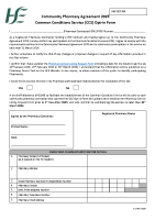 Common Conditions Service (CSS) Opt-in Form front page preview
              
