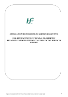 Clinical Dental Technician Application Form front page preview
              