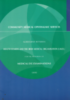 Community Medical Ophthalmic Services Agreement Eye Examinations front page preview
              