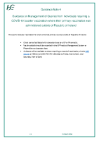 Guidance Note 4 Primary Vaccination administered outside of Republic of Ireland front page preview
              