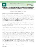 National HSCP Office Newsletter: Issue 13 - March 2024 front page preview
              