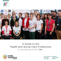 A Guide to the Health and Social Care Professions (2019) front page preview
              