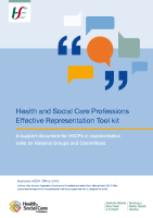 Effective Representation Toolkit for HSCP (HSE, 2019) front page preview
              