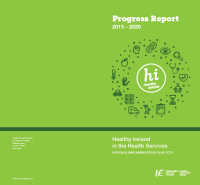 Healthy Ireland in the Health Service Progress Report 2015-2020 front page preview
              