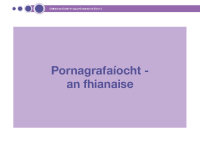 Pornagrafaíocht - an fhianaise front page preview
              