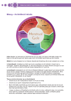 Bileog - An timthriall míosta - The menstrual cycle front page preview
              