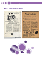Bileog - Fógraí míostraithe stairiúla - Historic menstruation advertisements front page preview
              