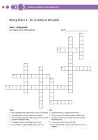 Bileog Oibre 5 - An crosfhocal atáirgthe - Reproduction Crossword front page preview
              