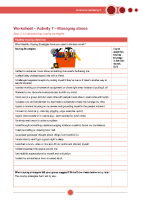 Worksheet - Activity 7 - Managing stress front page preview
              
