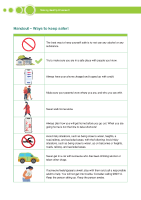 Handout - Ways to keep safer! front page preview
              